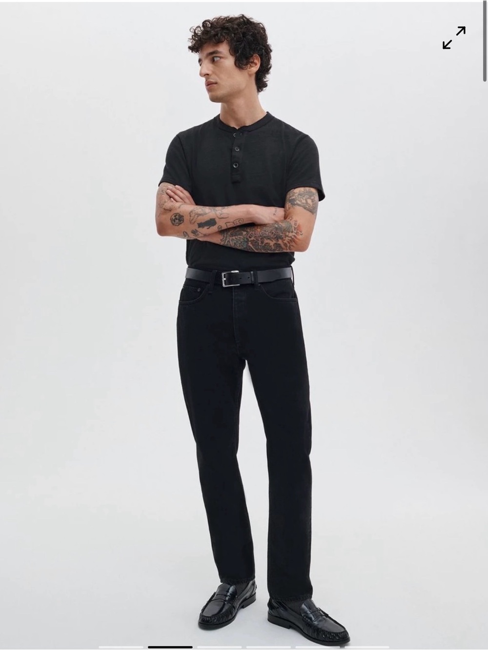 Rag & Bone Fit 2 Slim Black Jeans Men’s Size 32